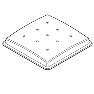 8dBi UHF RFID Antenna - antenna drawing - 3