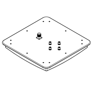 8dBi UHF RFID Antenna - antenna drawing - 4