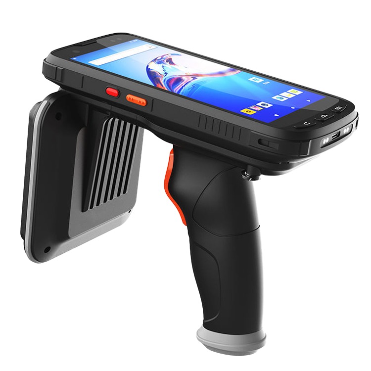 Handheld RFID reader with a rugged design for inventory counts