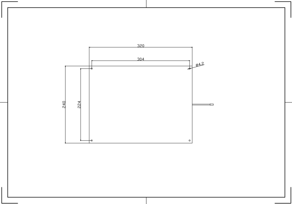 UHF Near-Field RFID Antenna - 320x240mm