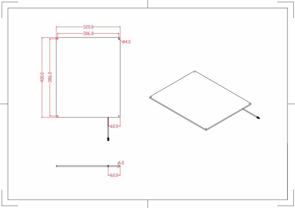 UHF Near-Field RFID Antenna - 400x320mm