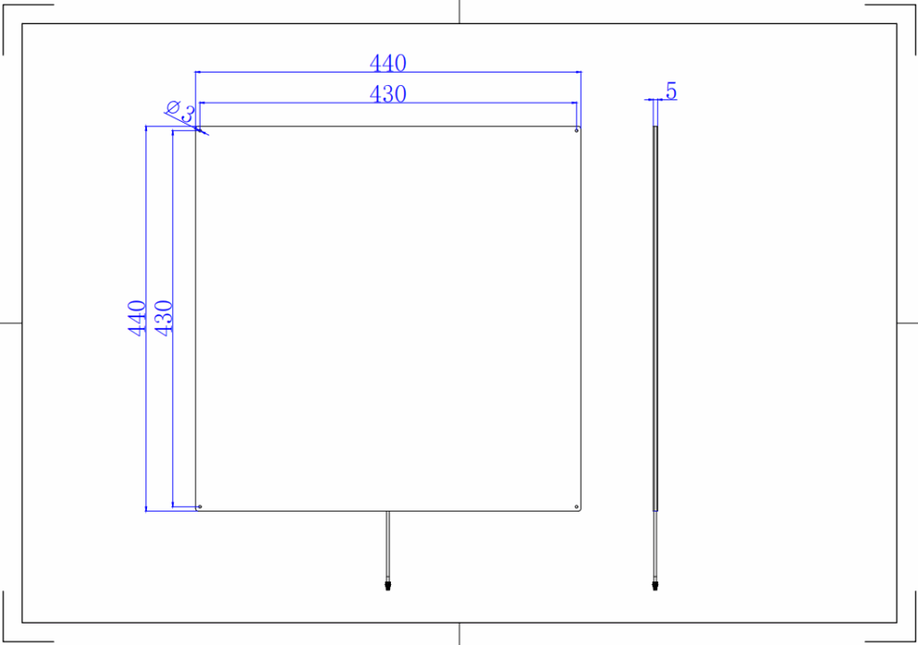UHF Near-Field RFID Antenna - 440x440mm
