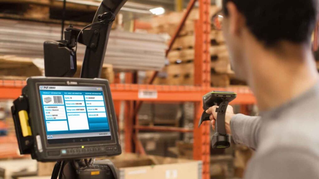 RFID Forklift Warehouse Logistics Management Application