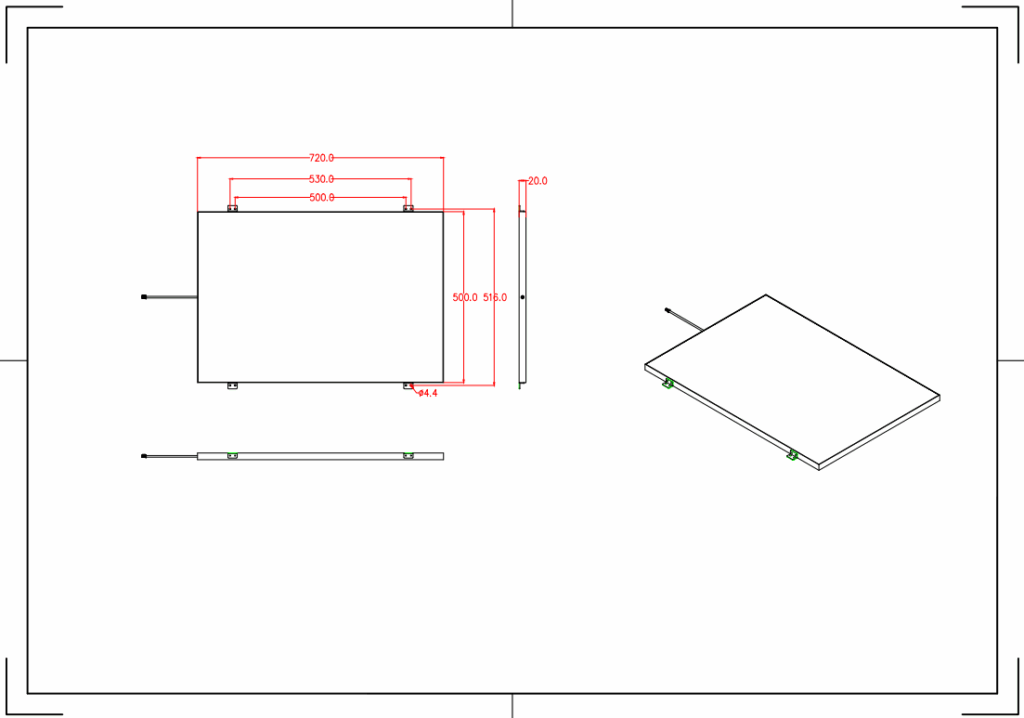 14dBi UHF RFID Tool Cabinet Asset Management Antenna