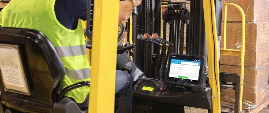 RFID Forklift Warehouse Logistics Management Application
