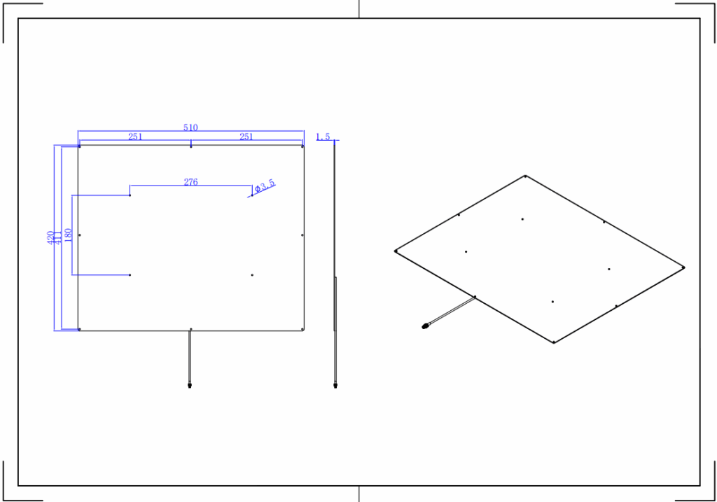 7dBi UHF RFID High-Density Document Management Antenna