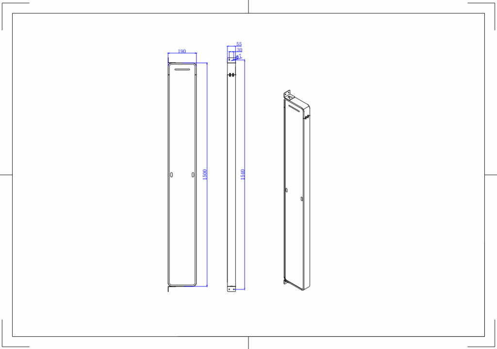 Retail Entrance Loss Prevention Wall-Mounted UHF RFID Portal