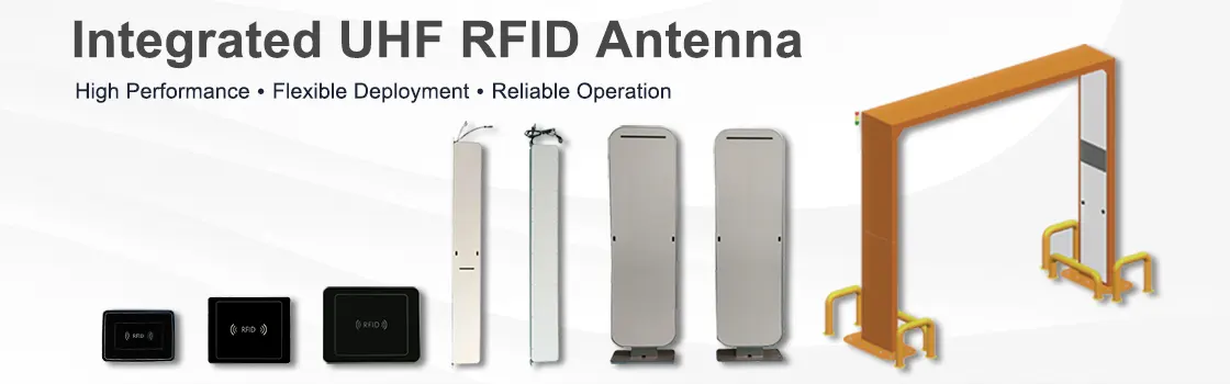Integrated UHF RFID Antenna