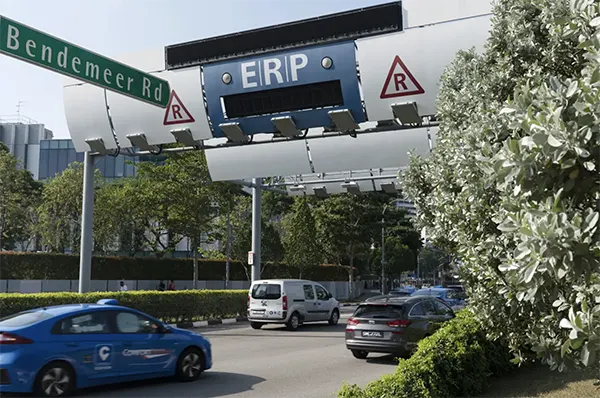 Singapore ERP Toll Station