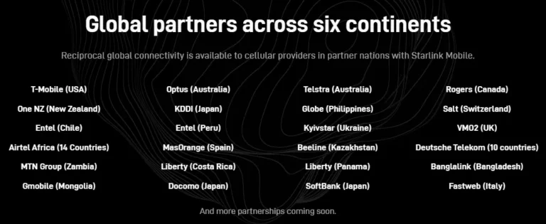 starlink global partners